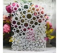 Stencils for Crafts Reusable,A4 29cm Irregular Bubble Circle Round Stencils for Painting,Drawing Templates for Painting on Wood, Wall, Furniture