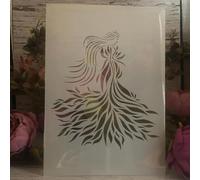 Stencils for Crafts Reusable,A4 29cm Lover Couple Kiss Friends Stencils for Painting,Drawing Templates for Painting on Wood, Wall, Furniture Style L