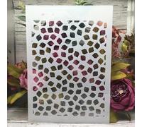 Stencils for Crafts Reusable,A4 29cm Small Paper Scraps Texture Stencils for Painting,Drawing Templates for Painting on Wood, Wall, Furniture
