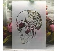 Stencils for Crafts Reusable,A4 Paris Flower Edge Stencils for Painting,Drawing Templates for Painting on Wood, Wall, Furniture Style G