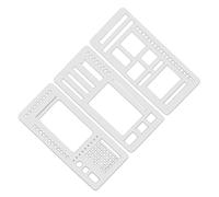 Stencils for Journaling | Reusable Dot Journal Planner Stencils,Scrapbooking Tools Office Supplies for Diary School Students Adults Notebook Agenda Tracker Checklist