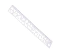 Stencils for Journaling | Reusable Stainless Steel Ruler,Metal Calendar Templates for Planners,for Children and Adults, Drawing, Scrapbooking, Writing, Lettering, Notebook and Marker