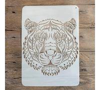 Stencils for Painting,A4 29x21cm Animal Tiger Stencil for Painting on Wood,Wall,Canvas,Fabric,Rock,Sign,DIY Craft Art Projects