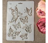 Stencils for Painting on Wood,27.5x19cm Insect Butterfly Reusable Drawing Templates Stencils for Painting on Wall,Card Making Supplies,Home Décor Style A