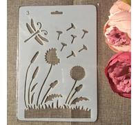 Stencils for Painting on Wood,27.5x19cm Insect Butterfly Reusable Drawing Templates Stencils for Painting on Wall,Card Making Supplies,Home Décor Style G