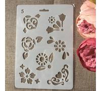 Stencils for Painting on Wood,27.5x19cm Insect Butterfly Reusable Drawing Templates Stencils for Painting on Wall,Card Making Supplies,Home Décor Style K