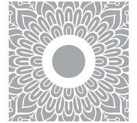 Stencils Stencil It Flora Reusable Tile Stencil For Walls, Floors, Patio And Furniture 45Cm(L) 45Cm(W)