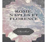 Stendhal Rome, Naples Et Florence Paperback Book Stendhal Multicolor