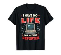 Stenographer - Legal Documentation Court Reporter T-Shirt