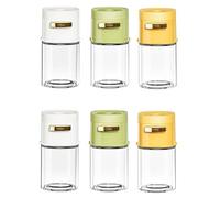 Steowsey 0.5G Metering Salt Shaker Dispenser Salt Tank Sugar Bottle Spice Salt Shaker Spice Jar Can Seasoning Sealed Bottle