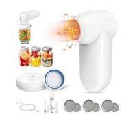 Steowsey 1Set Electric Jar Vacuum Sealer Cordless Jar Sealer Vacuum Kit Vacuum Sealer Air Pump for Wide Mouth & Regular Mouth Jar