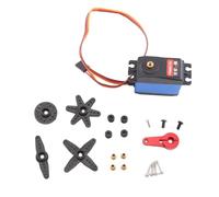Steowsey 20KG Short Body Servo 4412LV 180° Digital Metal Gear Low Profile with Metal Arm for 1:10 1:12 RC Car SCX10 TRX4