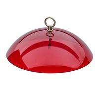 Steowsey 2PCS Anti-Squirrel Bird Feeders Protective Cover,Dome Protective Dome,Rain Protective Cover for Hanging Bird Feeders,A