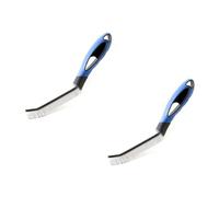 Steowsey 2Pcs Space Cleaning Brush Set Kit is Suitable for All-Round Household Cleaning Tools in Shower, Bathtub and Kitchen Cleaning Set