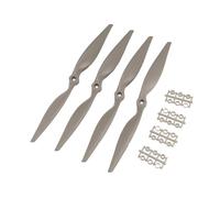 Steowsey 4PCS RC Propellers CW 12x6 Inch for Airplane with Adapter Rings