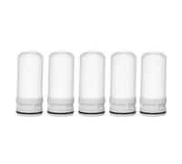 Steowsey 5 Pcs Replacement Inner Ceramic Filter Ceramic Filter Filter Elements for Faucet Water Purifier Kitchen Tap Washable Filtro Rust