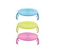 Steowsey 6PCS Microwave Tray,Microwave Folding Tray with Handles,Microwave Heating Layered Tray with Foldable Handles