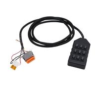 Steowsey 9 Button Handle Solenoid Valve Controller 8-Corner Solenoid Valve Remote Controller for SMV-02 AA-VU8