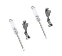 Steowsey Adjustable Zipper Presser Foot Unilateral Zipper Feet for Single Needle Lockstitch Industrial Sewing Machine