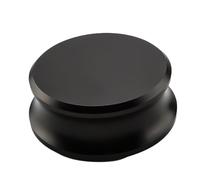 Steowsey Aluminum Vinyl Record Weight Stabilizer Disc Balanced Clamp for Turntable LP Record Player Accessories Black