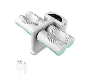 Steowsey Automatic Dumpling Mold Double Head Electric Dumplings Machine Home Pressing Dumpling Ravioli Skin Maker for Kitchen