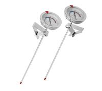 Steowsey Candy Oil Thermometer Kit for Fring, with Pot Clip,12Inch Probe - for Tall Pots,Beef,Lamb, Meat Cooking