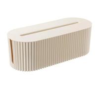 Steowsey Cord Organizer Box Cable Cord Organizer Box to Hide & Conceal Power Strips Household Desk Cable Management Socket Box