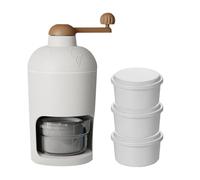 Steowsey Manual Ice Crusher Rotary Ice Crusher Shaved Ice Maker Household Portable Ice Machine Hand Crank Ice Chopper Clearance Easy to Use