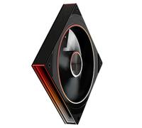 Steowsey PC Case Fan Star Ring 140mm 5V 3Pin ARGB Cyclic Mirror Light Effect 14CM Cooling Fan Divine Light Synchronous Lian PWM 650 to 1800RPM Cooling Fan 5V3Pin Circular Light Bar Black B