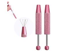 Steowsey Piercing Assistant Pen,Piercing Ball Grabber Tool,Diamond Claw Tweezers, 4 Claw Jeweler'S Pick Up Tool, Piercing Tools,B