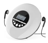 Steowsey Portable CD Player MP3 Music Player with Stereo Earbuds and Bluetooth Output CD Player with LCD Display A