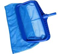 Steowsey Professional Swimming Pool Skimmer Net, Heavy Duty Pool Leaf Rake with Ultra Deep Fine Mesh Easy Install Easy to Use