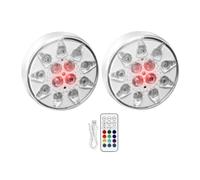 Steowsey Rechargeable Submersible LED Pool Lights with Remote,Waterproof Floating Pond Light,Underwater Lights