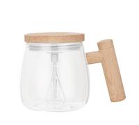 Steowsey Self Stirring Mug Electric High Speed Mixing Cup Self Stirring Coffee Mug Glass Automatic Stirring Cup for Coffee