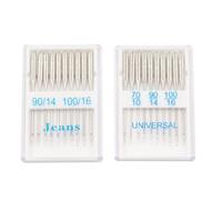 Steowsey Sewing Machine Needles Jeans Universal Regular Point Sewing Needles Ball Point Head for Home Sewing Machine Supply