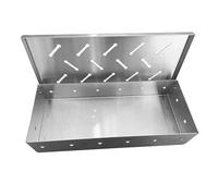 Steowsey Smoker Box BBQ Smoker Box Wood Chips for Indoor Outdoor Charcoal Gas Barbecue Grill Meat Infused Smoke Flavor