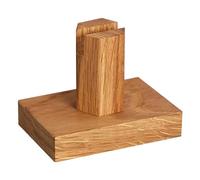 Steowsey Solid Eye Glasses Stand Eyeglass Display Holder, Handmade Wooden Eyeglass Display Holder for Gift Eye Love You Daddy