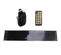 Steowsey USB Car Truck Display Screen 16 * 96 LED Matrix Pixel Panel Light Bluetooth App Car Sign Animation Programmable for Car