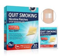 (Step 3 - 60pcs) 30pcs Quit Smoking Patches, Smoking Aid Stop Smoking Patches Nicotine Aid Stickers Safety Effective Helps Quit Smoking Stickers
