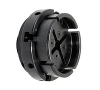 Step 4" 100mm Wood Lathe Chuck M33 M18 1 Inch 4-Jaw Self Centering Woodworking Machine Tools Accessory (Round Jaw)