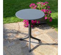 "STEP" 60.5cm BISTRO TABLE in ANTHRACITE by NARDI, ND/137