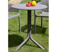 "STEP" 60.5cm BISTRO TABLE in TURTLE DOVE by NARDI, ND/149