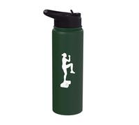 Step Aerobics Instructor Fitness Coach Exercise Workout Stainless Steel Insulated Water Bottle
