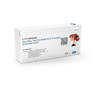 Step Ahead Covid-19 Lateral Flow Testing Kit - Pack of 5 Rapid Antigen Self Tests for Fast, Accurate at-Home COVID-19 Detection - Easy to Use, Trusted & Reliable