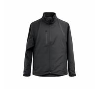 Step Ahead Mens Premium SoftShell Jacket Active Wear (Black, L)