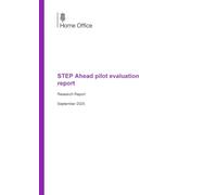 STEP Ahead pilot evaluation report: Home Office Research Report