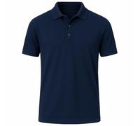 Step Ahead Premium Polo Shirt - Men's Pique Cotton Casual Work Shirt, Regular Fit, Breathable Office Wear, Smart Business Casual, Classic Crew Neck