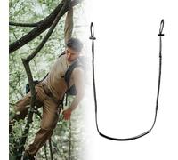 Step Aider for Climbing Stick 43.3 Inches - Tree Steps Aider | Lightweight Foot Ascender Strap for Hiking Rock Climbing Wilderness Survival Mountaineering Caving Camping Backpacking