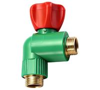 Step Angle Valve - Leakproof Safety Outlet, Sink Stop Faucet | for Kitchen and Bathroom, Pressure Reduction Safety