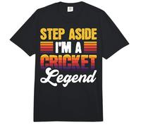 Step Aside I'm a Cricket Legend Comfort Colors Adult Heavyweight T-Shirt
